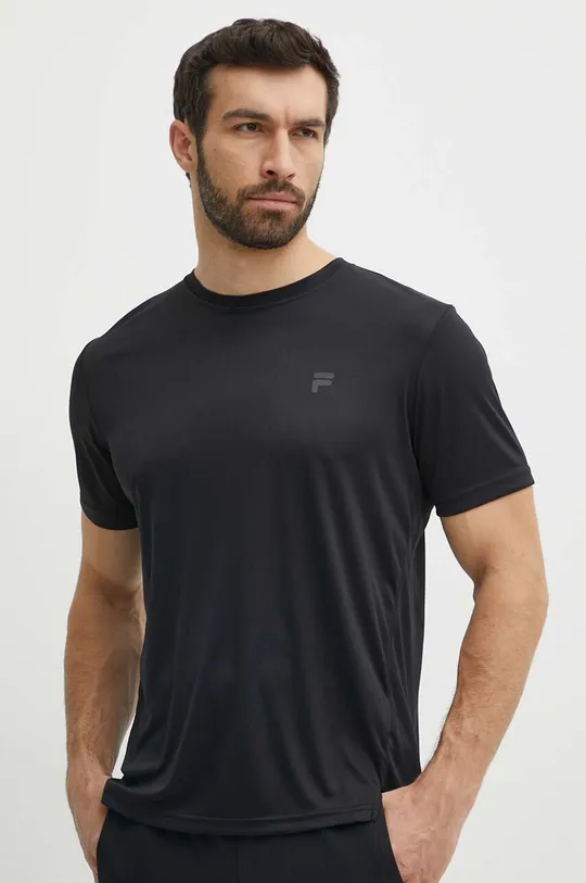 μαύρο Μπλουζάκι για τρέξιμο Fila Thionville