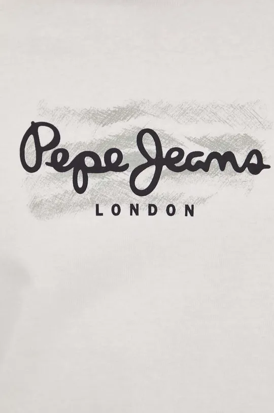 Βαμβακερό μπλουζάκι Pepe Jeans Castle CASTLE Ανδρικά