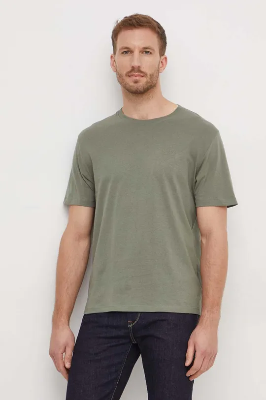 zielony Pepe Jeans t-shirt bawełniany Connor Męski