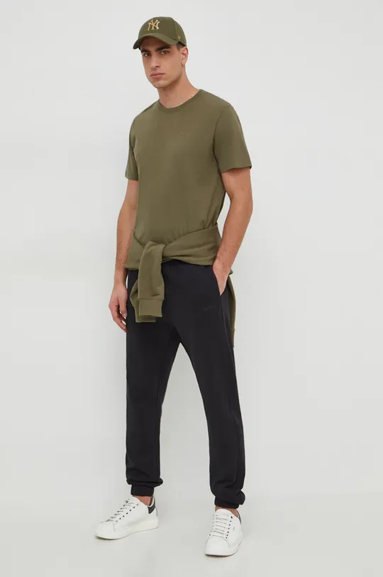 Pepe Jeans t-shirt bawełniany Connor zielony