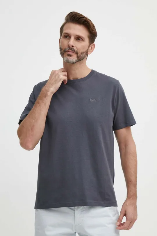 grigio Pepe Jeans t-shirt in cotone Connor