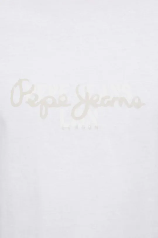 Βαμβακερό μπλουζάκι Pepe Jeans Chris CHRIS Ανδρικά