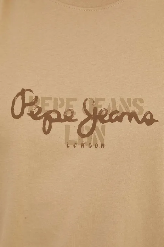 Βαμβακερό μπλουζάκι Pepe Jeans Chris Ανδρικά