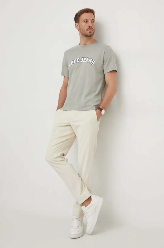 Pepe Jeans t-shirt in cotone verde