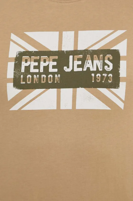 Βαμβακερό μπλουζάκι Pepe Jeans CREDICK Ανδρικά