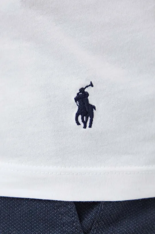 Bavlnené tričko Polo Ralph Lauren 3-pak Pánsky