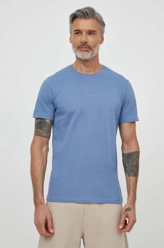 niebieski BALR. t-shirt bawełniany Męski