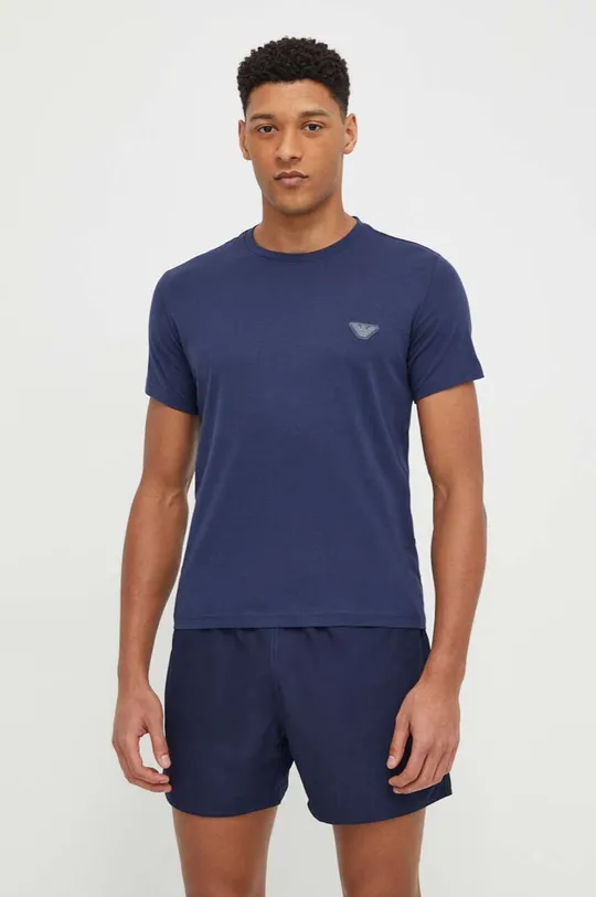 Emporio Armani Underwear t-shirt in cotone blu navy