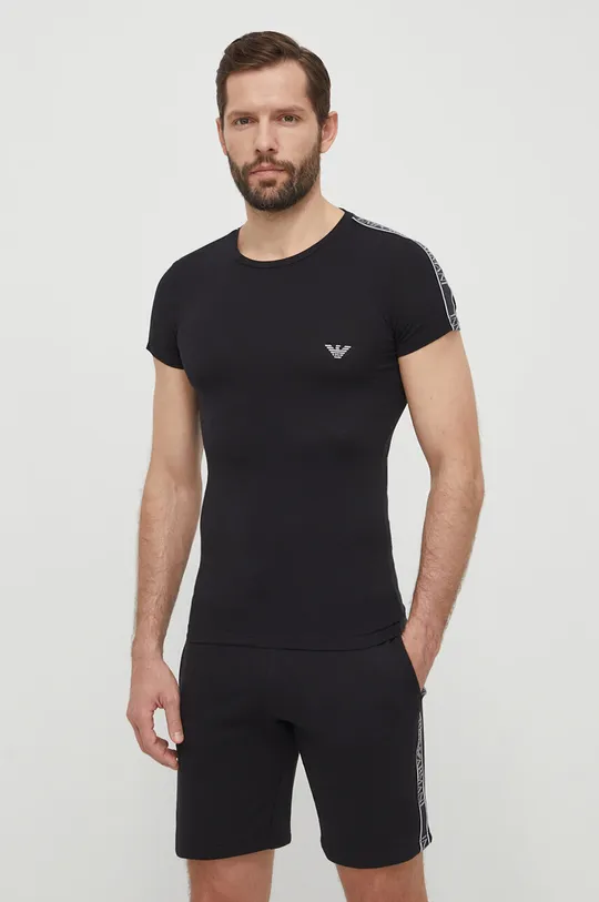 czarny Emporio Armani Underwear t-shirt lounge