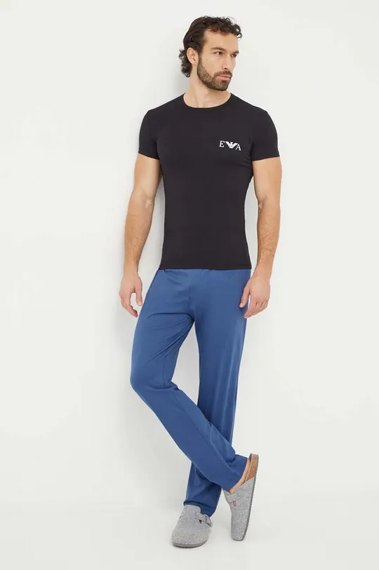 Emporio Armani Underwear maglietta lounge pacco da 2 95% Cotone, 5% Elastam