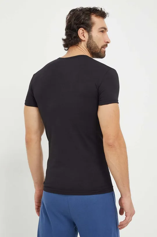 μαύρο Μπλουζάκι lounge Emporio Armani Underwear 2-pack