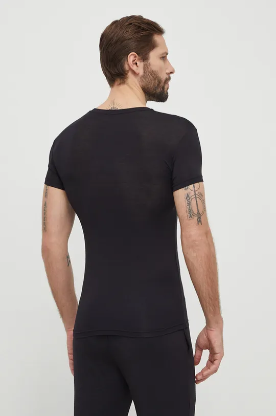 μαύρο Μπλουζάκι lounge Emporio Armani Underwear 2-pack 0