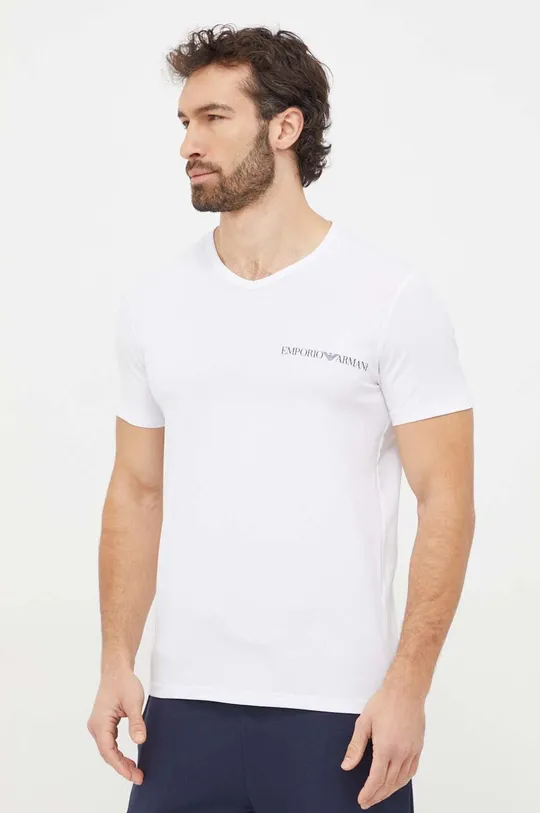 Emporio Armani Underwear t-shirt lounge 2-pack granatowy