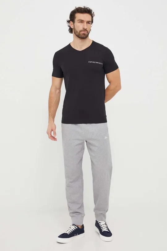 Emporio Armani Underwear t-shirt lounge 2-pack czarny