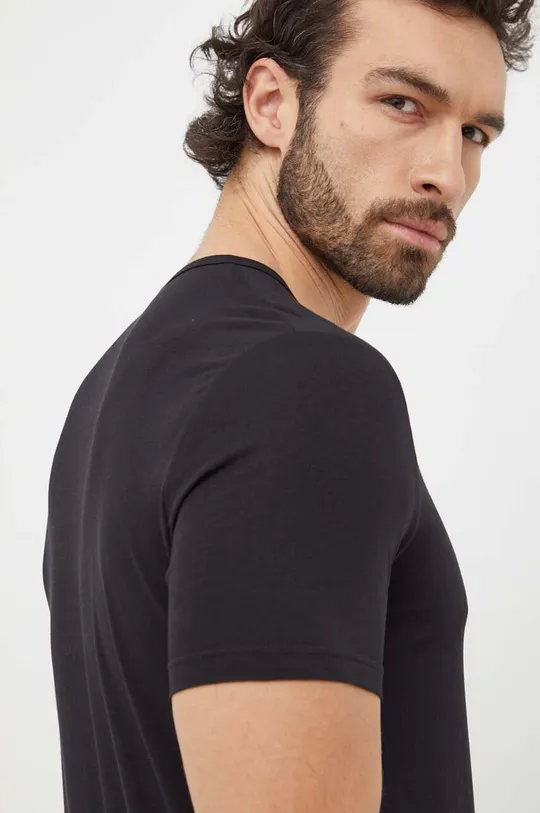 fekete Emporio Armani Underwear póló otthoni viseletre 2 db
