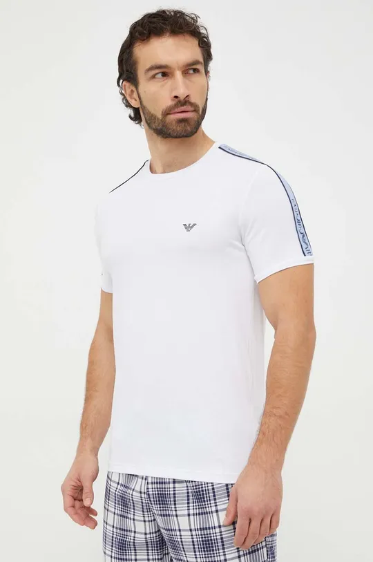 biały Emporio Armani Underwear t-shirt lounge