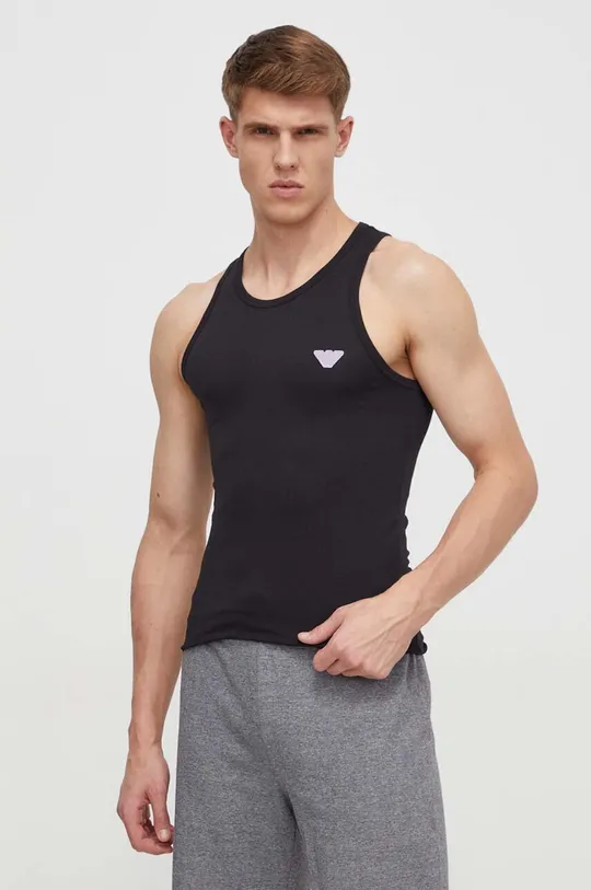 fekete Emporio Armani Underwear top otthoni viseletre