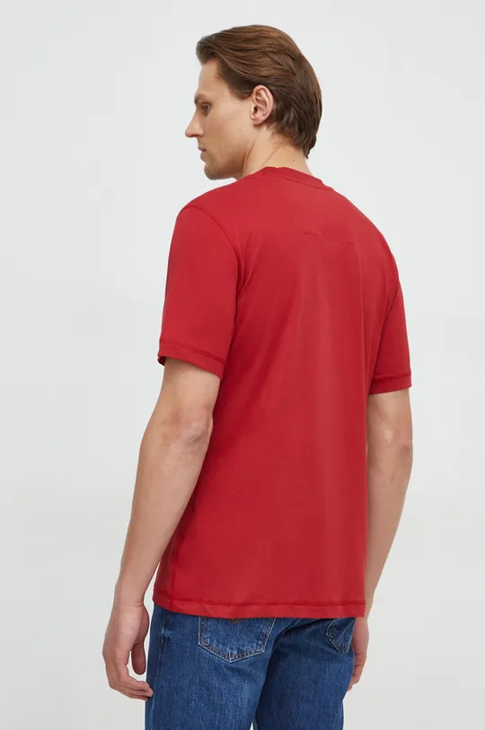 Aeronautica Militare t-shirt bawełniany czerwony
