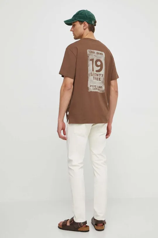 Βαμβακερό μπλουζάκι Pepe Jeans 100% Βαμβάκι