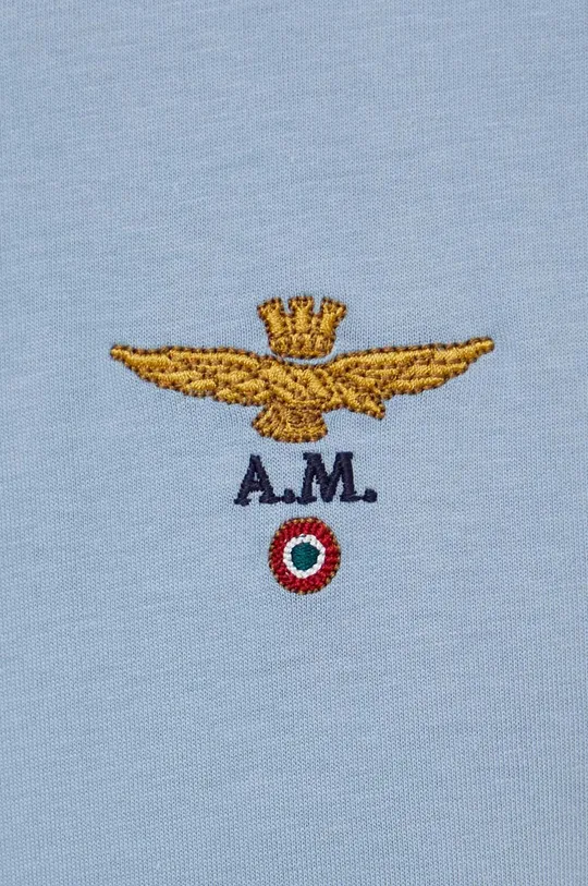 Aeronautica Militare t-shirt bawełniany Męski