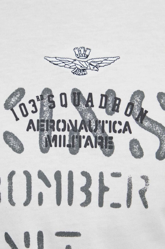 Aeronautica Militare t-shirt bawełniany Męski