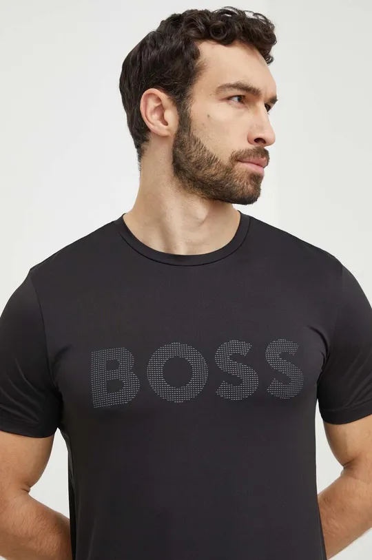 Kratka majica Boss Green 92 % Recikliran poliester, 8 % Elastan
