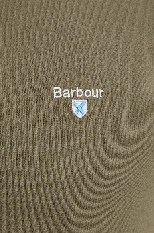 Barbour t-shirt bawełniany Męski