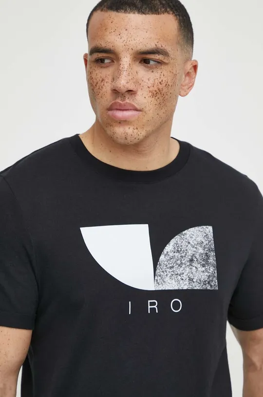 чорний Бавовняна футболка IRO