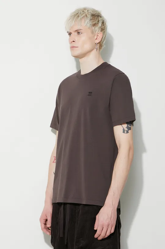 brown Wood Wood cotton t-shirt Bobby Double Logo