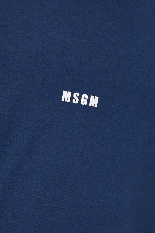 Хлопковая футболка MSGM Мужской