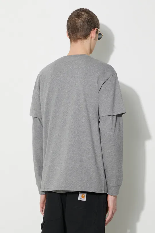 gray Carhartt WIP cotton t-shirt S/S Chase T-Shirt