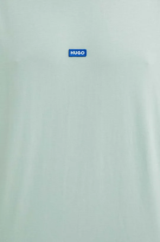 Бавовняна футболка Hugo Blue Чоловічий