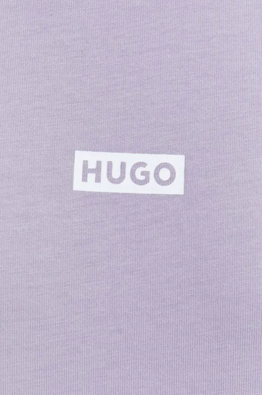 Hugo Blue t-shirt in cotone Uomo