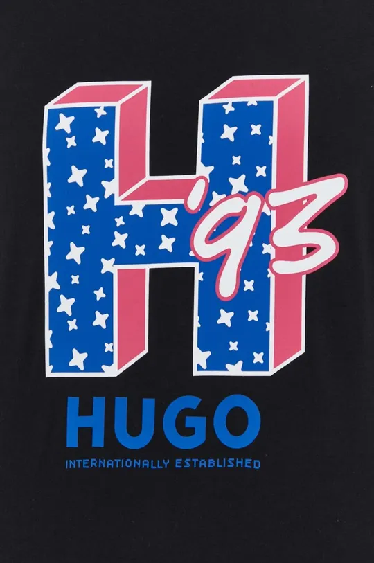 Хлопковая футболка Hugo Blue Мужской