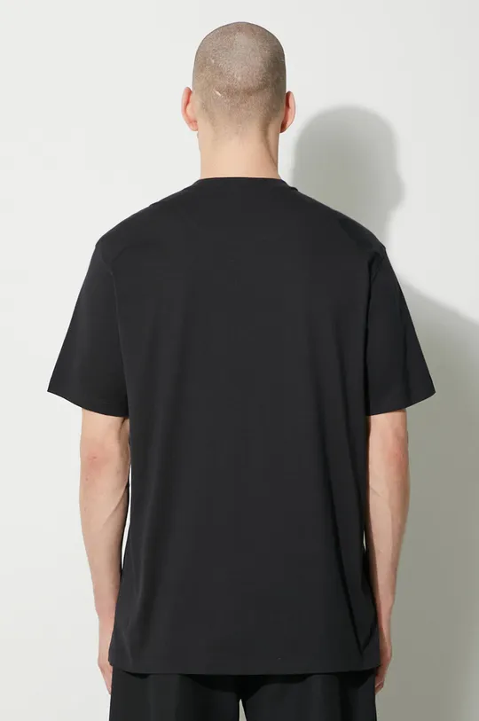 Y-3 t-shirt bawełniany Graphic Short Sleeve Tee 1 Materiał 1: 100 % Bawełna, Materiał 2: 98 % Bawełna, 2 % Elastan