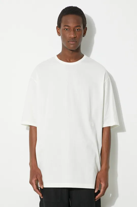 bianco Y-3 t-shirt in cotone Boxy Tee Uomo