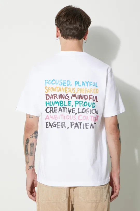 Filling Pieces t-shirt bawełniany Message Męski