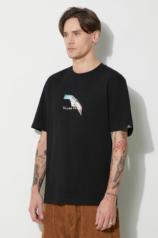 Filling Pieces t-shirt bawełniany Gradient Handshake