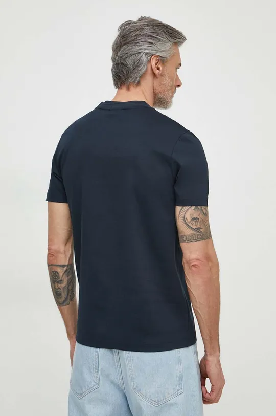 Kratka majica BOSS mornarsko modra