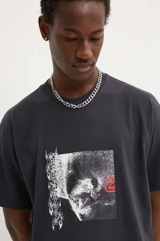 nero Billabong t-shirt in cotone Uomo