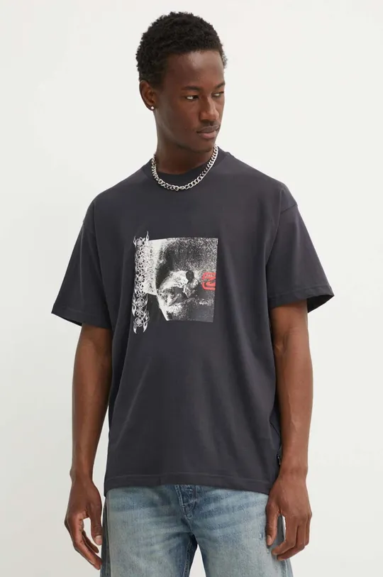 nero Billabong t-shirt in cotone