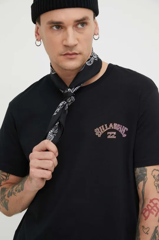 чорний Бавовняна футболка Billabong