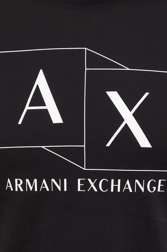 crna Pamučna majica Armani Exchange