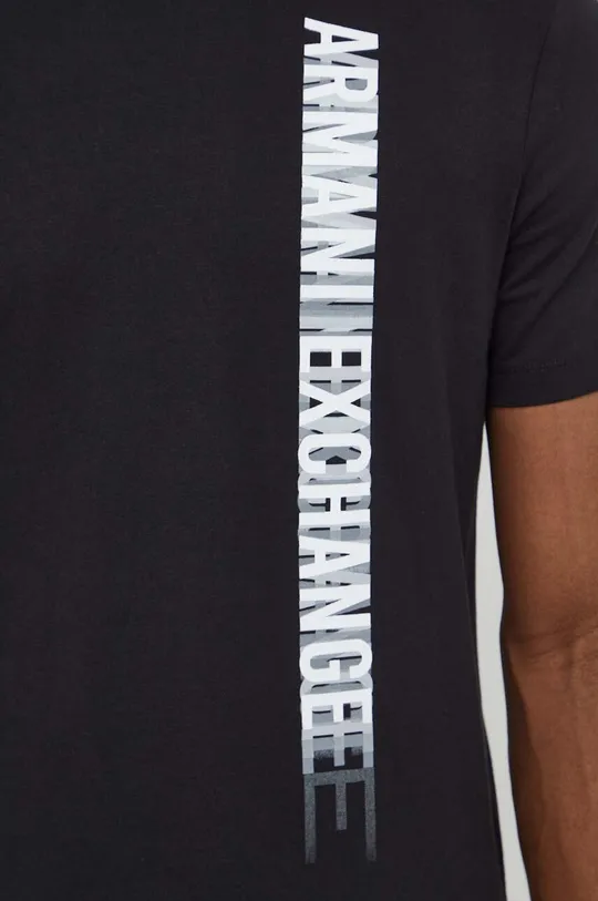Bavlnené tričko Armani Exchange 3DZTBD.ZJ9TZ čierna