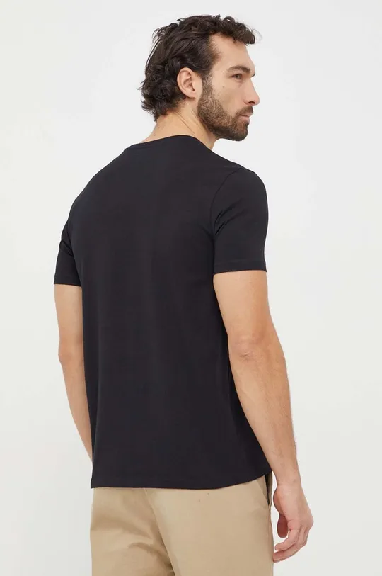 Armani Exchange t-shirt in cotone nero