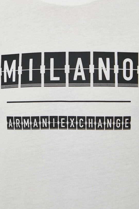 Бавовняна футболка Armani Exchange Чоловічий