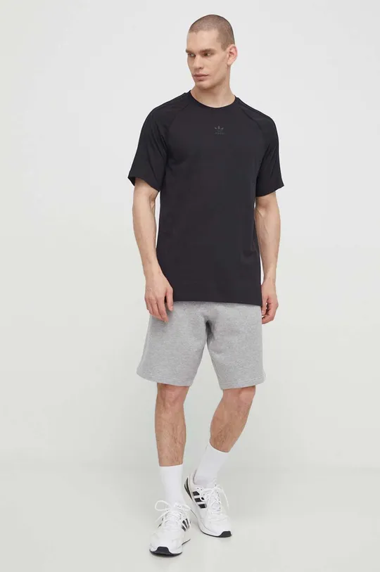 Bavlnené tričko adidas Originals SST Tee čierna
