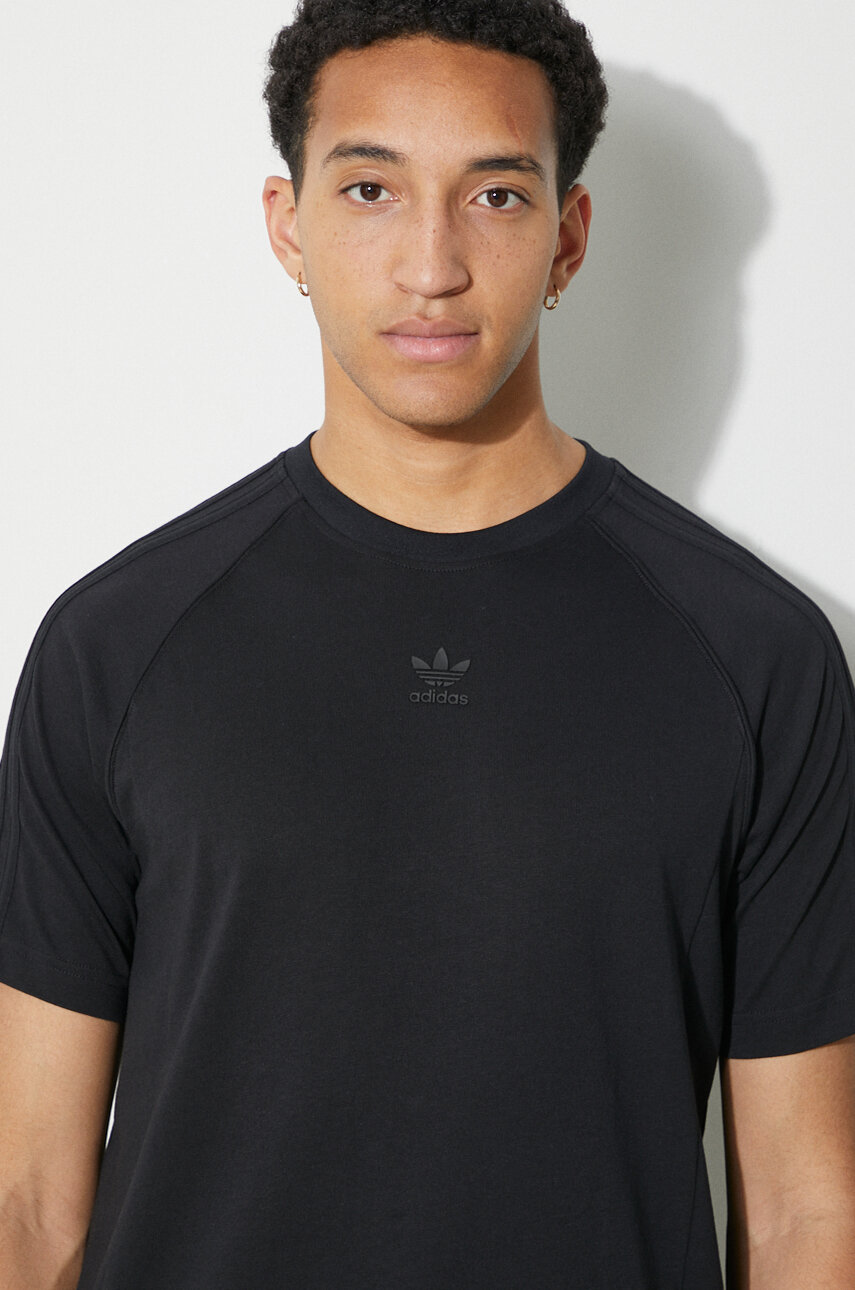 black adidas Originals cotton t-shirt