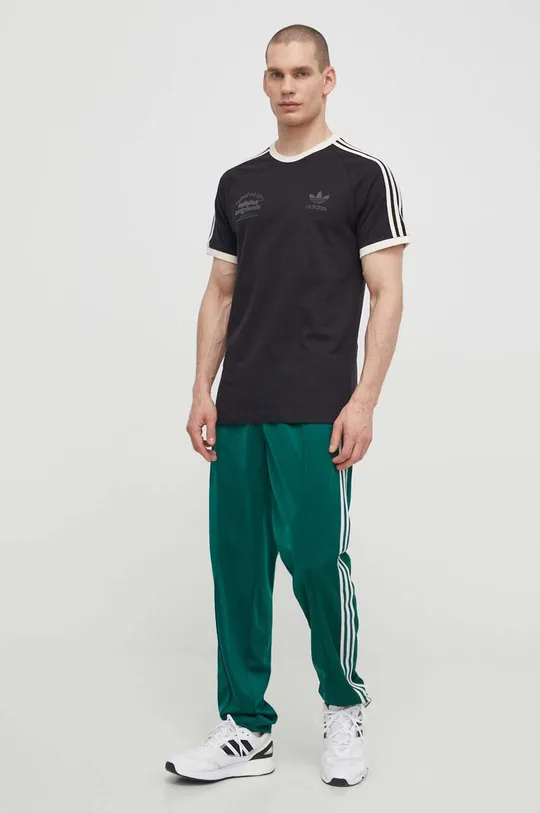 Bavlnené tričko adidas Originals Sport Graphic Cali Tee čierna