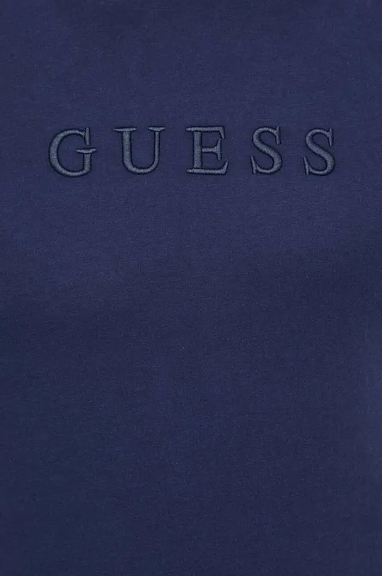 тёмно-синий Хлопковая футболка Guess